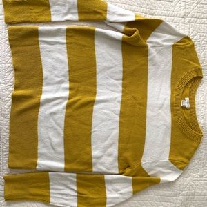 Jcrew block striped sweater size small